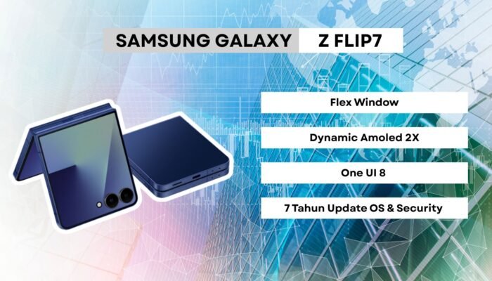 Akhirnya, Ponsel Lipat Idaman Hadir! Z Flip7 Tampil Beda Berkat Layar Sampulnya