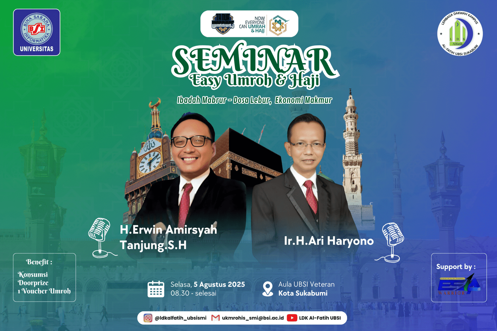 Seminar Easy Haji dan Umroh: Menjawab Impian Beribadah ke Tanah Suci dengan Cara Mudah dan Terjangkau | Doc. Istimewa