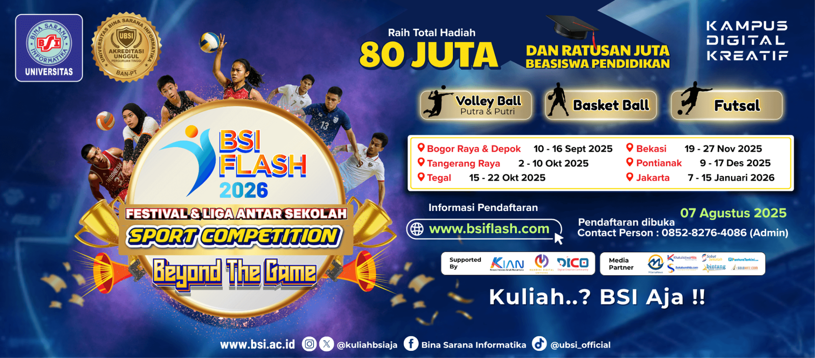 BSI FLASH dan BSI Digination
