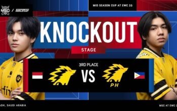 Duel Saudara Onic id vs Onic ph merebutkan juara 3 ewc