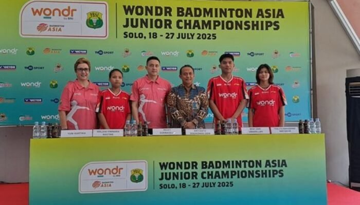 Kejuaraan Asia Junior Team Badminton 2025 Digelar di Solo, Indonesia Jadi Tuan Rumah