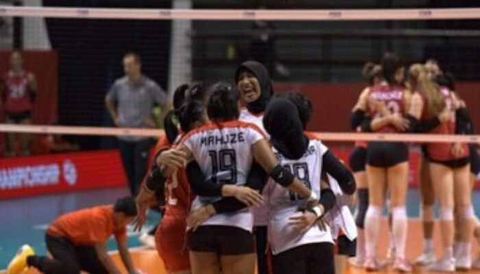 Tim Voli Putri U-21 Indonesia Ukir Kemenangan Perdana di FIVB 2025