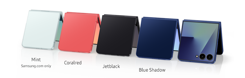 Varian warna Samsung Galaxy Z Flip7
