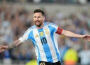 Messi Lakoni Laga Kualifikasi Terakhir di Argentina Lawan Venezuela