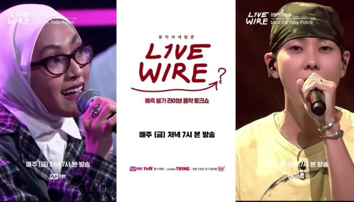 Feby Putri Guncang Korea, Kolaborasi Epik dengan Rapper Loco di L1VE WIRE