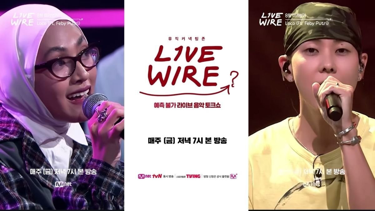 Feby Putri dan Loco Bikin Penonton Korea Terpesona di Panggung Mnet Live Wire | Sumber : Kpop Chart