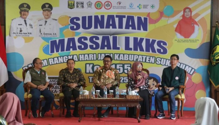 LKKS Kabupaten Sukabumi Gelar Khitanan Massal dalam Rangka HJKS ke-155