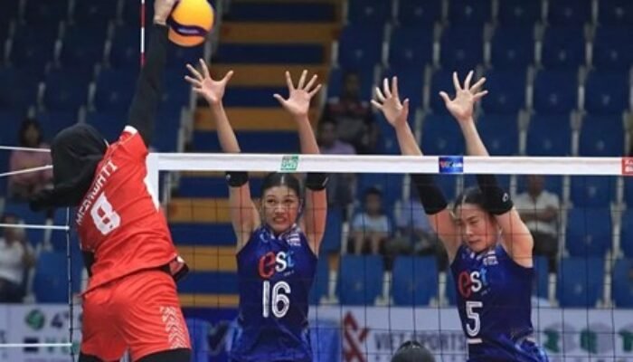 SEA V.League Putri 2025: Timnas Voli Putri Indonesia Kalah 1–3 dari Filipina di Leg Pertama