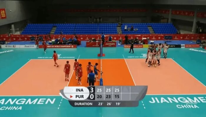 Garuda Muda Taklukkan Puerto Rico di Kejuaraan Dunia Voli U-21 2025