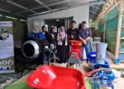 Optimalisasi Pengolahan Sampah: Tim Hibah Serahkan Mesin Produksi ke Bank Sampah IPPEC