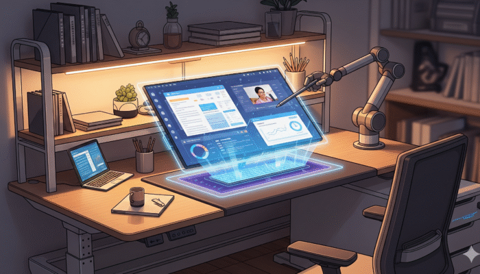Smart Desk: Meja Pintar yang Membantu Produktivitas Belajar