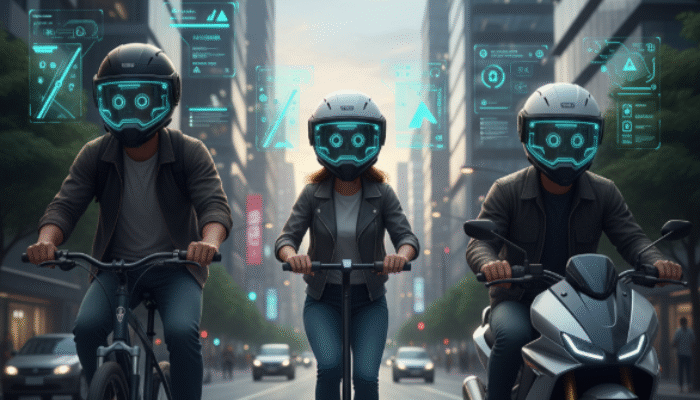 Smart Helmet dengan AR Navigasi: Inovasi Cerdas untuk Pengendara Sepeda dan Motor