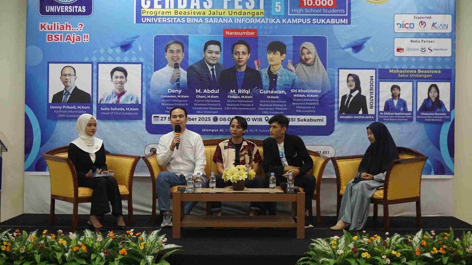 Alumni UBSI buktikan beasiswa membuka jalan sukses (27/09). | Doc: Istimewa