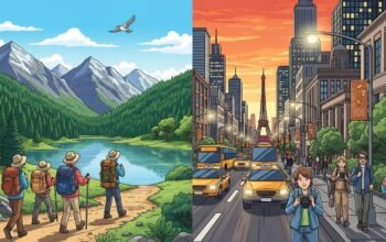 Wisata Alam vs Wisata Kota