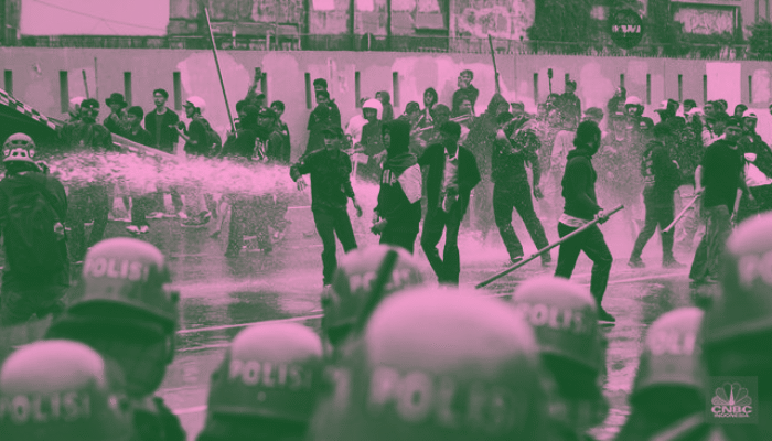 Brave Pink dan Hero Green Jadi Simbol Perlawanan dan Harapan Masyarakat