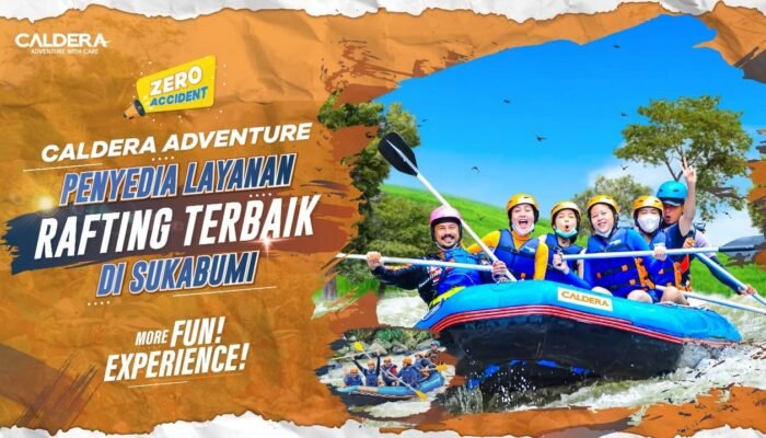 Caldera Adventure: Sensasi Rafting Mendebarkan dan Resort Bergaya Lombok di Sukabumi