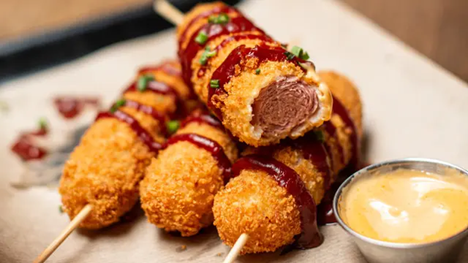 Corndog Korea Jajanan Viral
