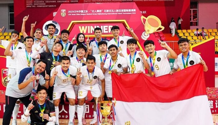 Timnas Futsal Indonesia Juara CFA International 2025