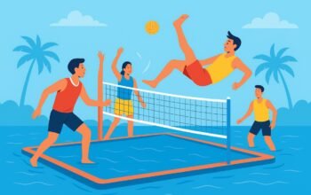 Basah-Basahan Seru! Water Takraw, Olahraga Baru yang Bikin Ketagihan