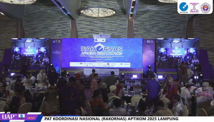 Pembukaan Resmi Rakornas APTIKOM 2025: Memperkuat SDM TI dalam Era Cybersecurity & AI