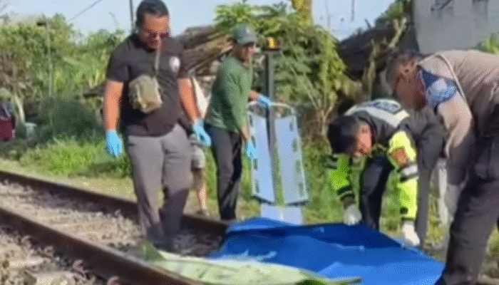 Pria 41 Tahun di Cisaat Tewas Tertabrak KA Pangrango, Diduga Sengaja Akhiri Hidup