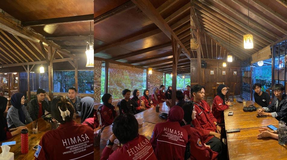 HIMASA dan HIMAKSI saat study banding untuk berbagi pengalaman dan mempererat sinergi (16/09) | Doc: Istimewa