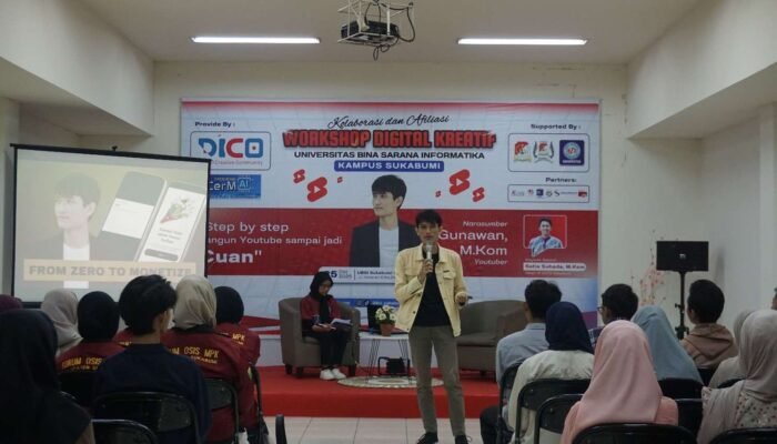 Kupas Tuntas Strategi Cuan dari YouTube dalam Workshop Digital Kreatif