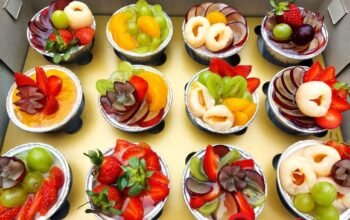Tutorial membuat pudding buah yang segar dan sehat | Sumber: Pinterest @Ulfa Fajrin