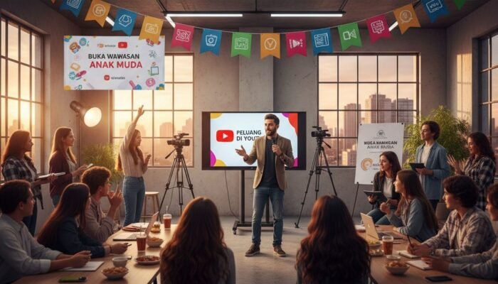 Siap Digelar! Workshop Kreatif Buka Wawasan Anak Muda Soal Peluang di YouTube