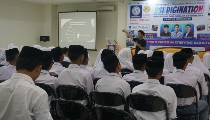 BSI Digination 2025 Motivasi Pelajar Sukabumi untuk Berani Berkarya di Industri Kreatif Digital