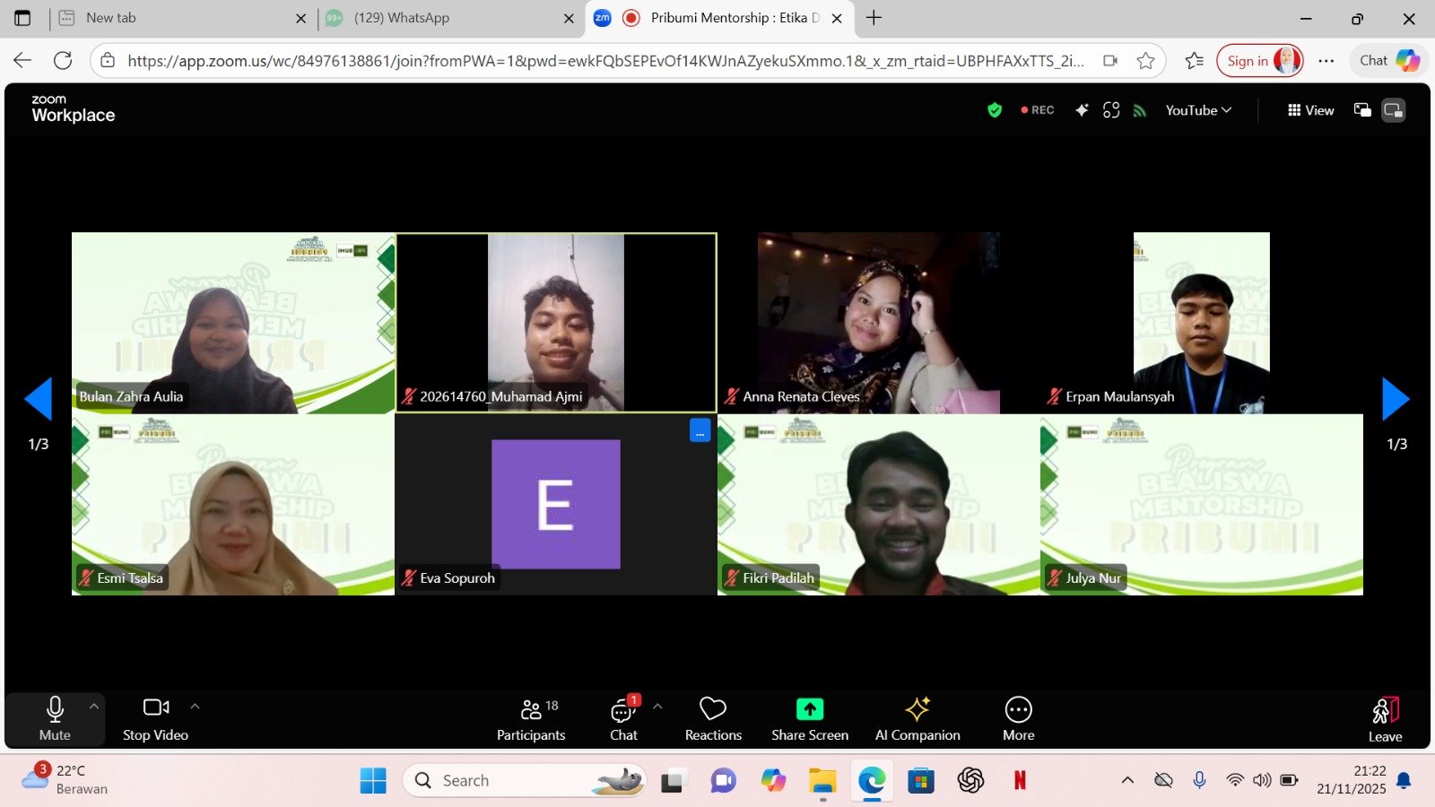 Bangun Jati Diri Digital: Mentorship Pribumi Kupas Pentingnya Moral di Era Siber | Sumber: Doc. Istimewa