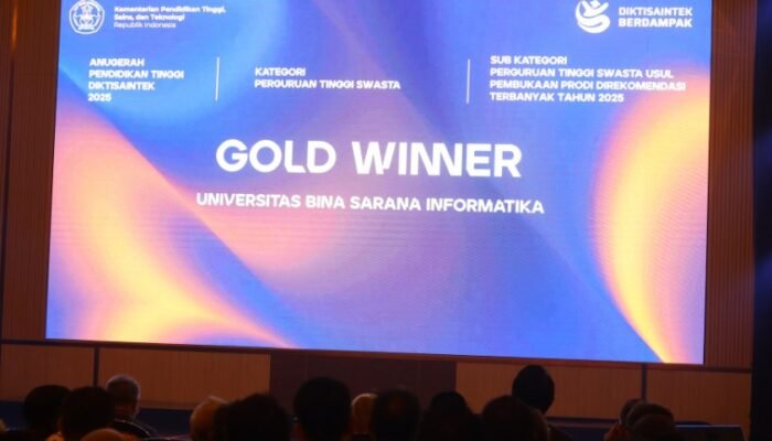 UBSI Tegaskan Peran Kampus Digital Kreatif Sabet Gold Winner 2025