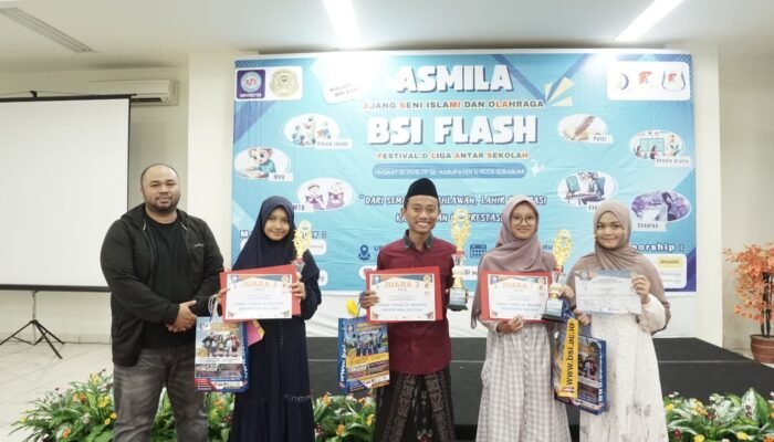 Siswi SMP Negeri 1 Kota Sukabumi Raih Juara 1 MHQ ASMILA X BSI FLASH 2025