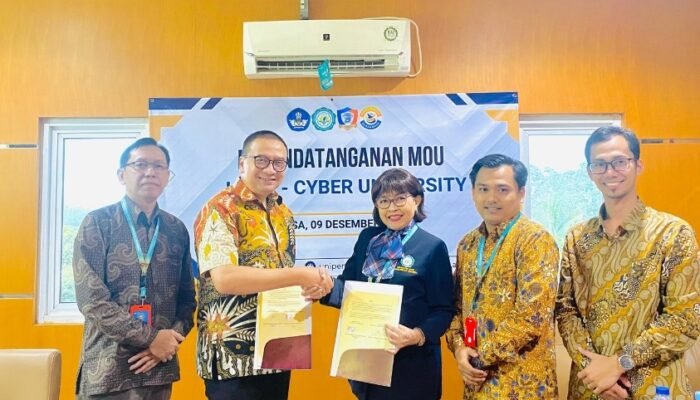 Perkuat Kapasitas Digital, Cyber University dan UNIPI Jalin MoU