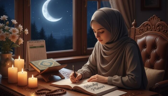 Strategi Spiritual: Cara Efektif Menyusun Worship Planner di Bulan Rajab