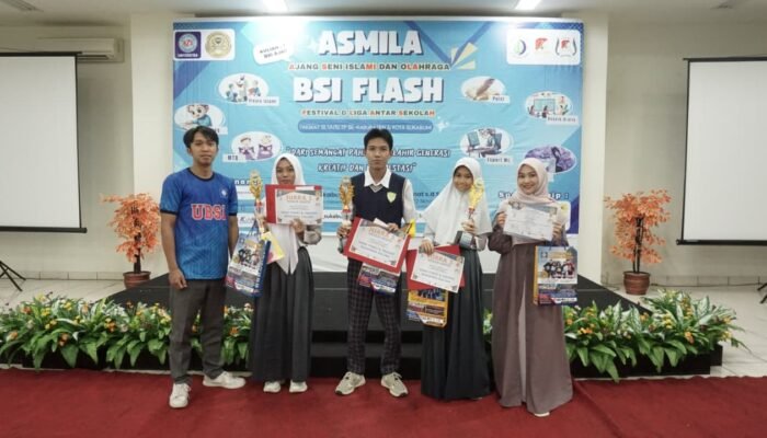 Konsistensi dan Kerja Keras Mengantar Siswi SMAN 1 Warungkiara Raih Juara Desain Grafis ASMILA x BSI FLASH 2025