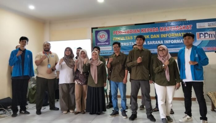 UBSI Sukabumi Dukung Digitalisasi: Desa Bojongsawah Dapatkan Pelatihan AI Desain Grafis