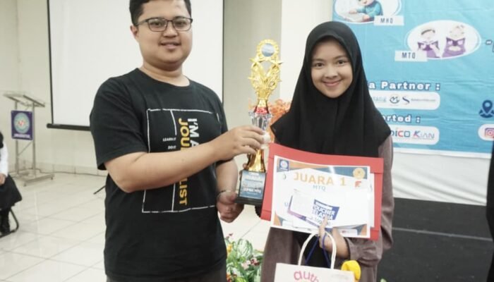 Widia Nurhalisa Tampil Gemilang, Raih Juara 1 MTQ di Asmila X BSI FLASH 2025