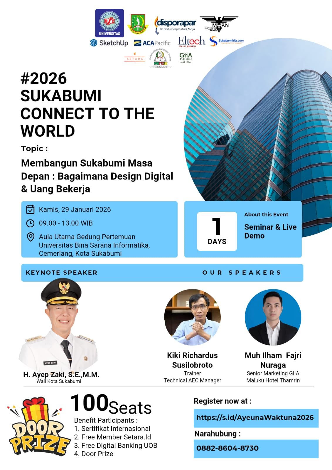 Dari Sukabumi untuk Dunia Kolaborasi : Digital dan Industri Menguat Lewat Sukabumi Connect To The World 2026 | Doc: Istimewa