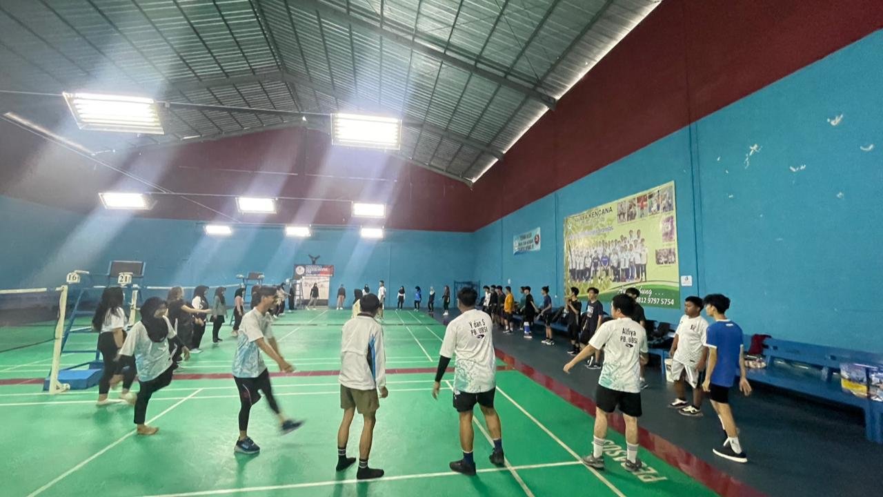 Dokumentasi Latihan Rutin UKM Bulutangkis UBSI Sukabumi | Doc: Istimewa