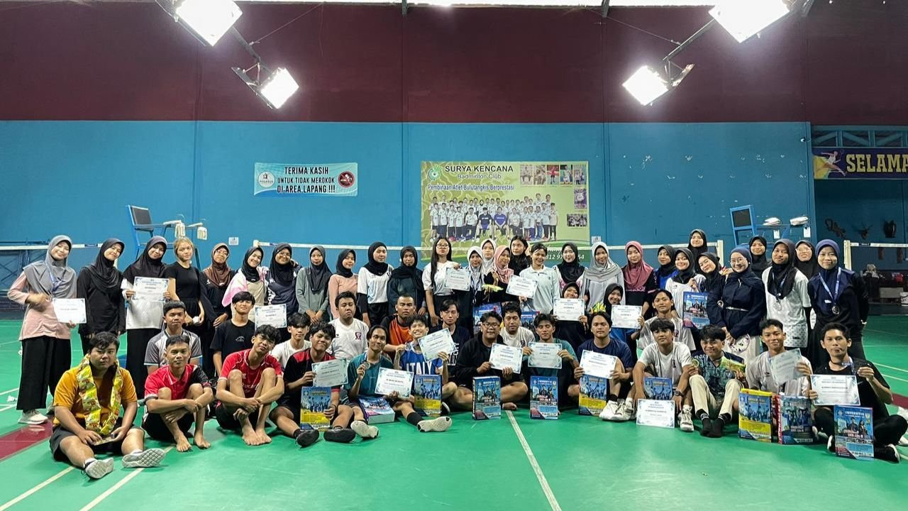 Dokumentasi One Day Tournament Internal UKM Bulutangkis UBSI Sukabumi | Doc: Istimewa