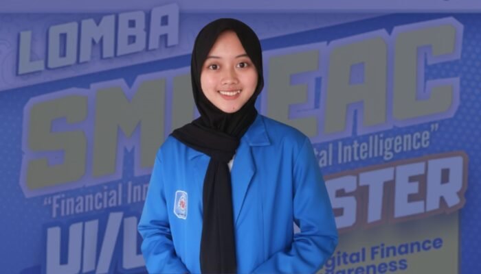 Keysya Aprillia Torehkan Prestasi, Raih Juara 1 Poster Digital Finance Awareness di Ajang SMITEAC 2025