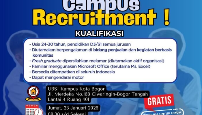 Cimory Group Gelar Campus Recruitment di UBSI Bogor, Buka Peluang Kerja Lebih Mudah