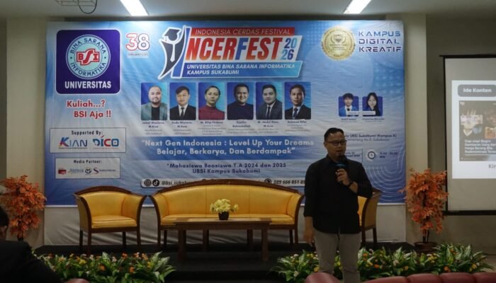 INCERFEST UBSI Sukabumi 2026 Perkuat Kesiapan Mahasiswa Hadapi Era Digital