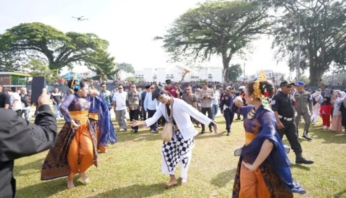 Pelantikan DPC Organda Kota Sukabumi Semarakkan Lapang Merdeka dengan Seni Budaya dan UMKM
