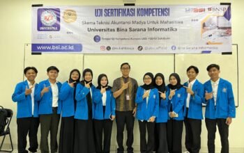 Perkuat Kompetensi Akuntansi, Mahasiswa SIA UBSI Sukabumi Jalani Uji Sertifikasi Nasional