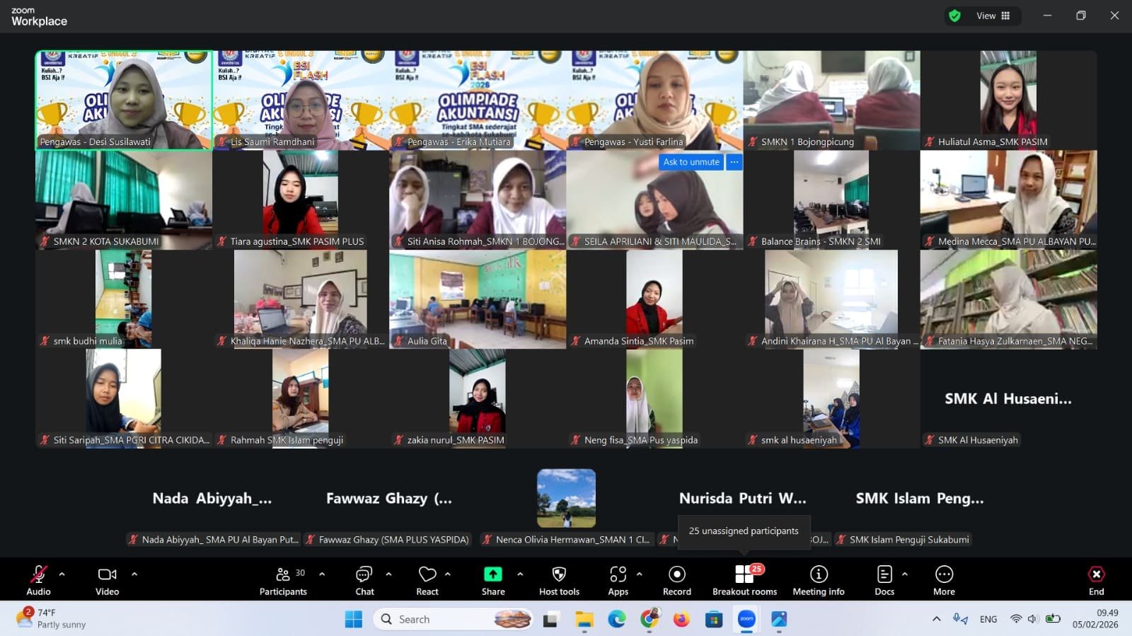 babak penyisihan olimpiade akuntansi 2026