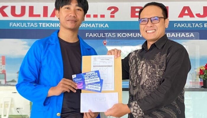 Tak Hanya Kuasai Teknologi, Mahasiswa UBSI Sukabumi Berprestasi di Ajang Video Kreatif