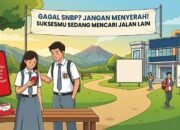 Gagal SNBP? Tarik Napas Dalam-Dalam, Suksesmu Hanya Sedang Mencari Jalan Lain | Sumber: Generated AI Gemini