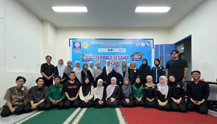 Universitas BSI Sukabumi Gelar Berbagi Sesama Insan, Perkuat Kepedulian Sosial Mahasiswa di Bulan Ramadhan